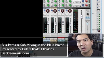 Sub Mixing & Bus Paths in Reason
