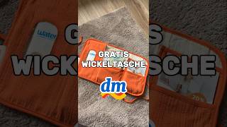 Gratis DM Wickeltuch Unboxing #babybox #baby #geburtsvorbereitung #kostenlos #dm #shorts