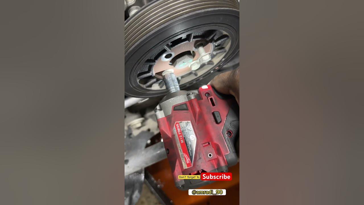 Holden Colorado Timing belt replacement reel. mechanic timingbelt 