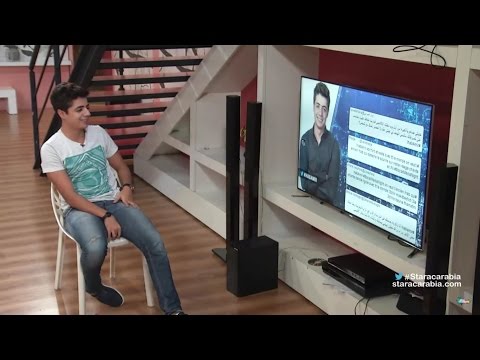 اهاب امير من المغرب في جلسة السوشيال ميديا نايت في ستار أكاديمي 11 2015 11 01
