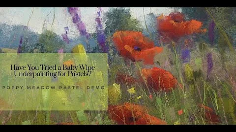 Have You Tried a Baby Wipe Underpainting with Past...