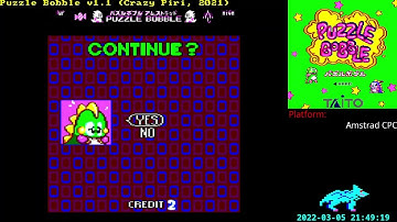 [Amstrad] Puzzle Bobble (v1.1)