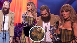 Watch Taylor Swift & Post Malone's Heartfelt Acceptance Speech at the 2024 VMAs thumbnail