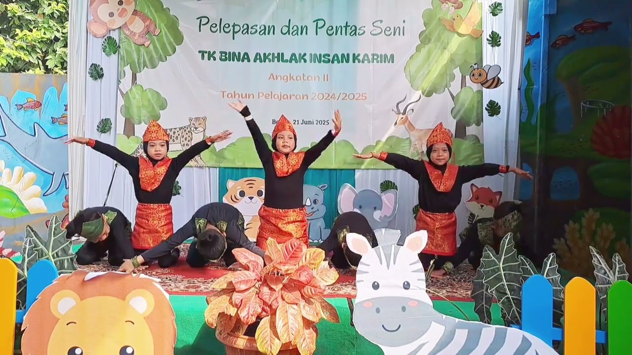 Tari kreasi Saman - TK BINA AKHLAK INSAN KARIM 210625