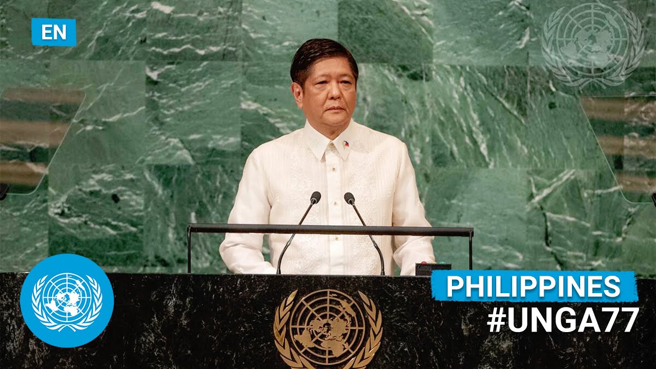 🇵🇭 Philippines President Addresses United Nations General Debate