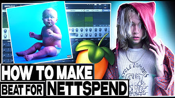 HOW TO MAKE WAVY BEAT FOR NETTSPEND | FL Studio Tutorial