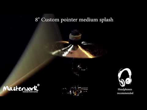 Masterwork Custom pointer 8'' Splash Medium | Masterwork Cymbals