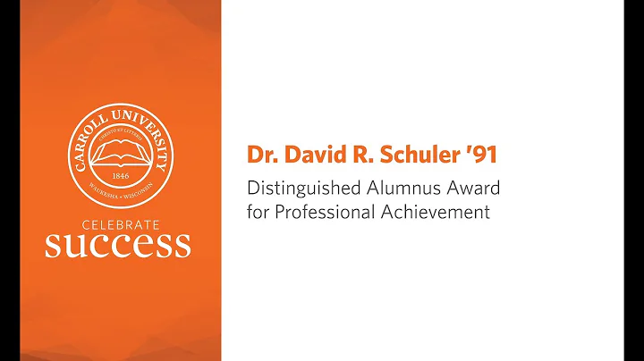 2018 Distinguished Alumnus Award for Professional ...