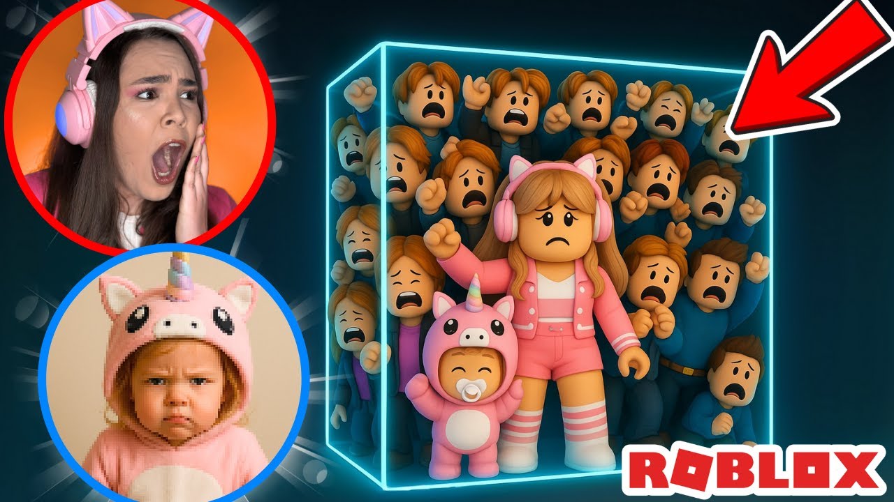 O ÚLTIMO A SAIR DA CAIXA VENCE no ROBLOX