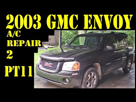 2003 GMC Envoy – Pt11 AC clutch diagnosis – repair diy trailblazer raineer 4.2l 4×4 suv