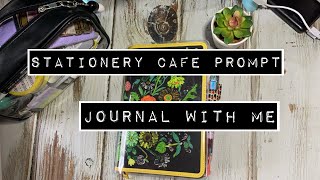 Journal with me-Stationery Cafe Prompt
