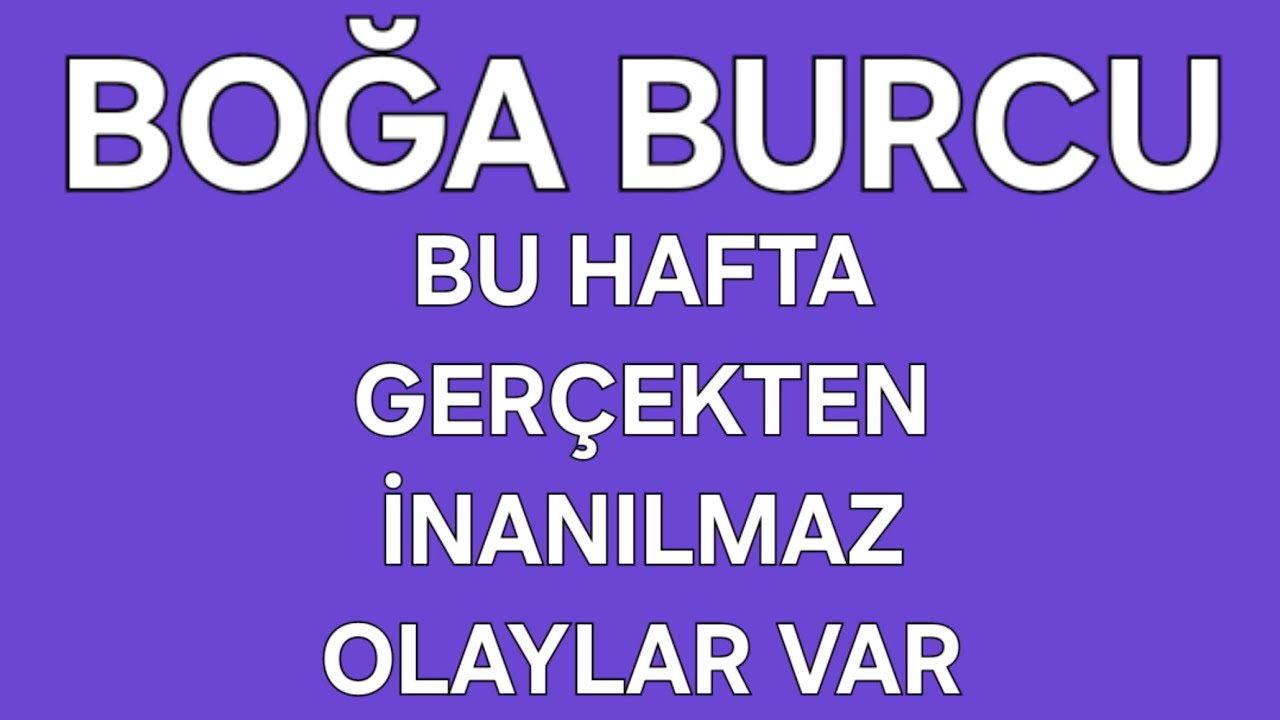 2 - 8 MART HAF. 2026 BOĞA BURCU TAROT FALI #AŞK #İŞ #PARA BU HAFTA GERÇEKTEN İNANLMAZ OLAYLAR VAR