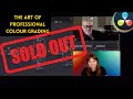 Live 4 day color masterclass for davinci resolve including new resolve 19