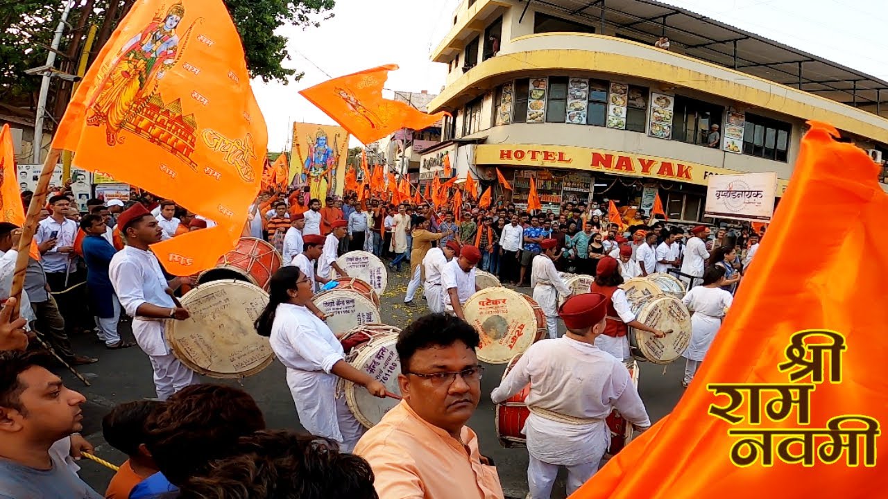 Ride on Ram Navami l Ram Navami 2022 Record Breaking Crowd At. Vasai l BULLET DADA