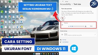 Cara Setting Ukuran Font Di Laptop Atau PC Windows 11