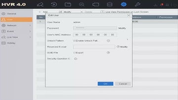 Hikvision - Password resetting in DVR via Reserved Email