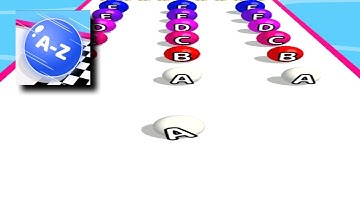 AZ Run - 2048 ABC Runner All Levels | Gameplay walkthrough | Android, iOS Games level (4 - 6)