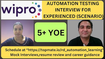 Automation Testing Interview Questions and Answers| Testing Questions | RD Automation Learning