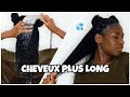 NOUVELLE ROUTINE CAPILLAIRE POUR DES CHEVEUX PLUS LONGS