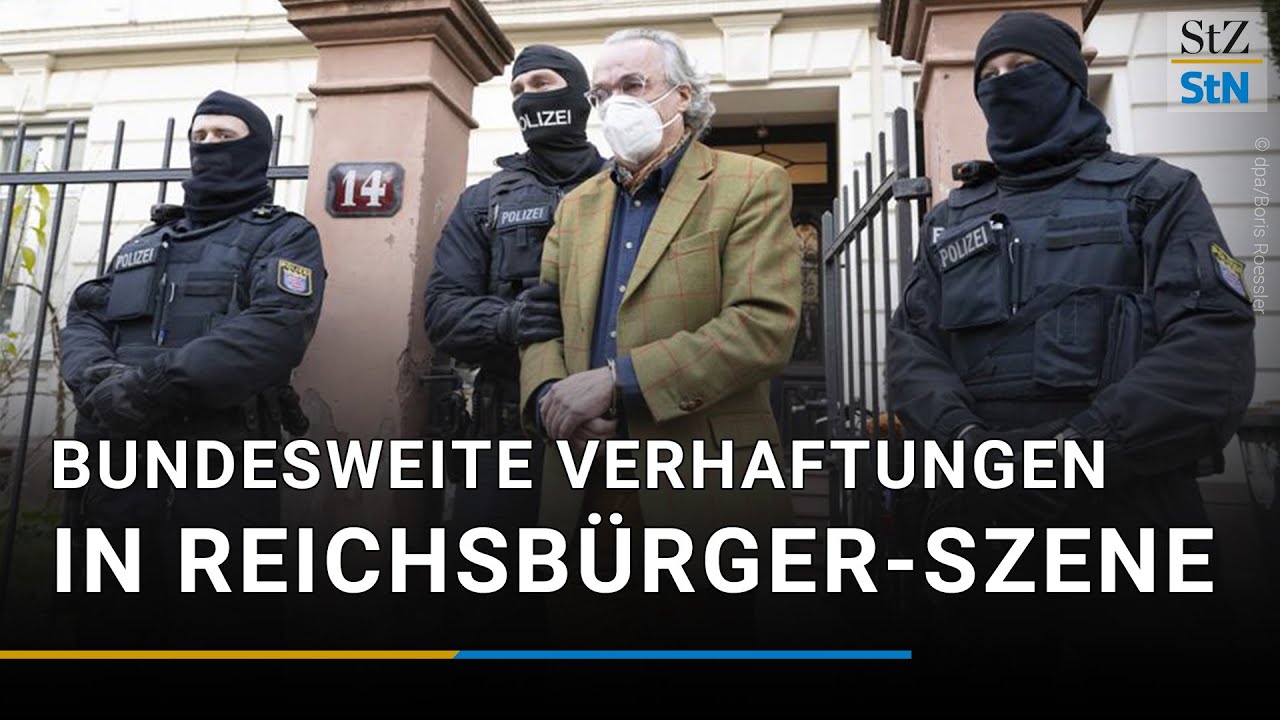 Nach Reichsbürger-Razzia: Verdächtige beim Bundesanwalt vorgeführt