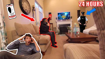 HIDING From MY PARENTS For 24 HOURS! (They Called The Cops)