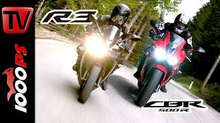 A2 Motorrad Vergleich | Honda CBR 500R Yamaha YZF R3