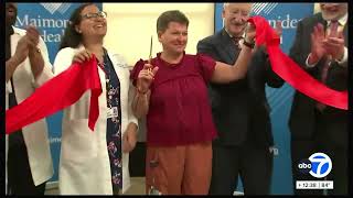 Maimonides cuts the ribbon on new Women's Health Hub WABC August 10 2026 News