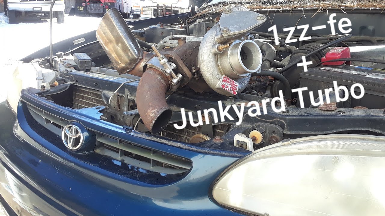 Reviving a Toyota to Boost Using Junkyard Parts - YouTube
