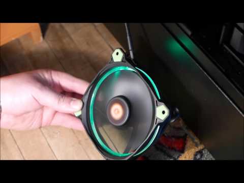 Обзор + тест корпусного вентилятора Thermaltake Riing 12 LED