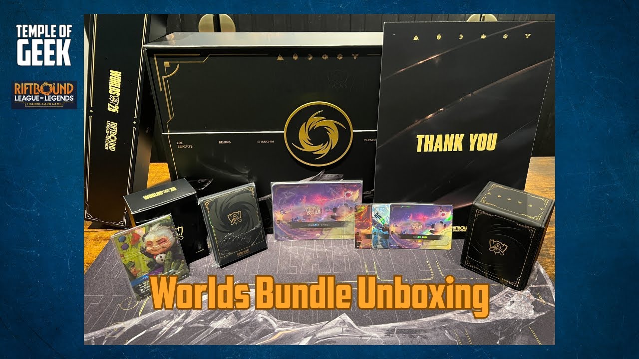 Riftbound TCG: Worlds 2025 Bundle Unboxing