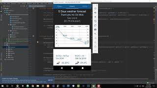 Android developement Awesome Weather Demo
