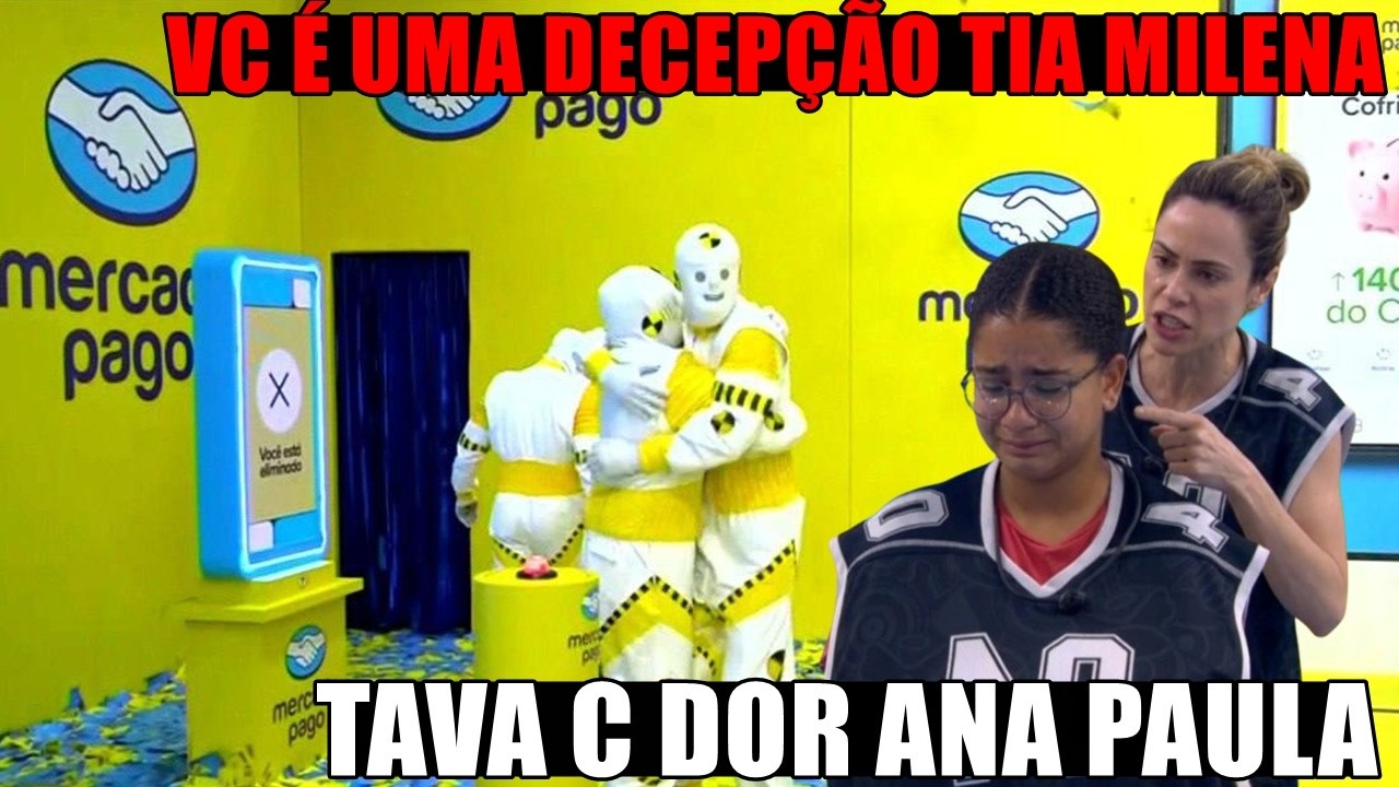 MILENA DESISTE LEVA ANA PAULA JUNTO Q XINGA ELA DE FRACA TRETA ACONTECE