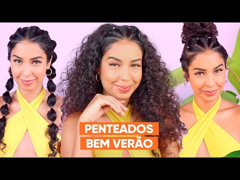 3 alternativas de penteados para cabelos cacheados para arrasar no verão;  com tutorial – Metro World News Brasil