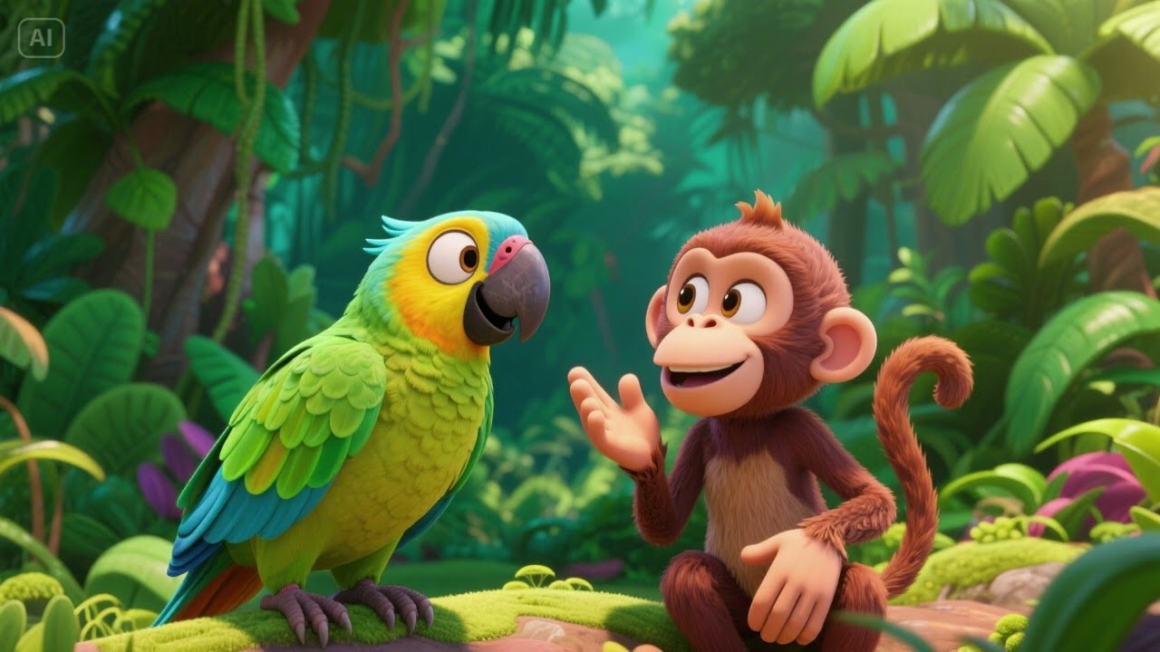 Parrot & Monkey: Jungle Chat 2 – Secrets of the Wild