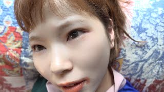 ガチ寝起き３分で証明写真を撮影！脳みそ動かなすぎてパニック!!!!
