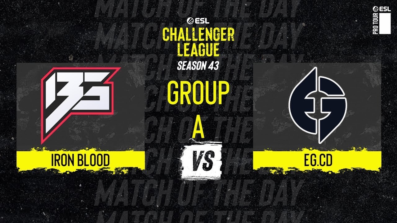 Iron Blood vs. EG.CD - Map 1 [Vertigo] - ESL Challenger League Season 43 - NA - Group A