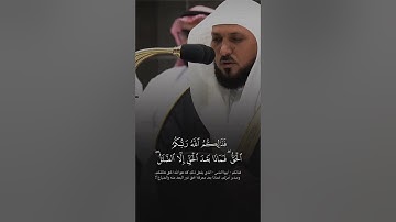 تلاوة خاشعة ومؤثرة للشيخ ماهر المعيقلي #اكسبلور #المصحف #راحة_نفسية #دويتو