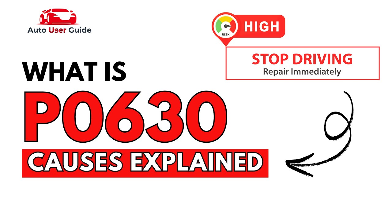 What is P0630 : Engine Error Code Causes Explained - YouTube