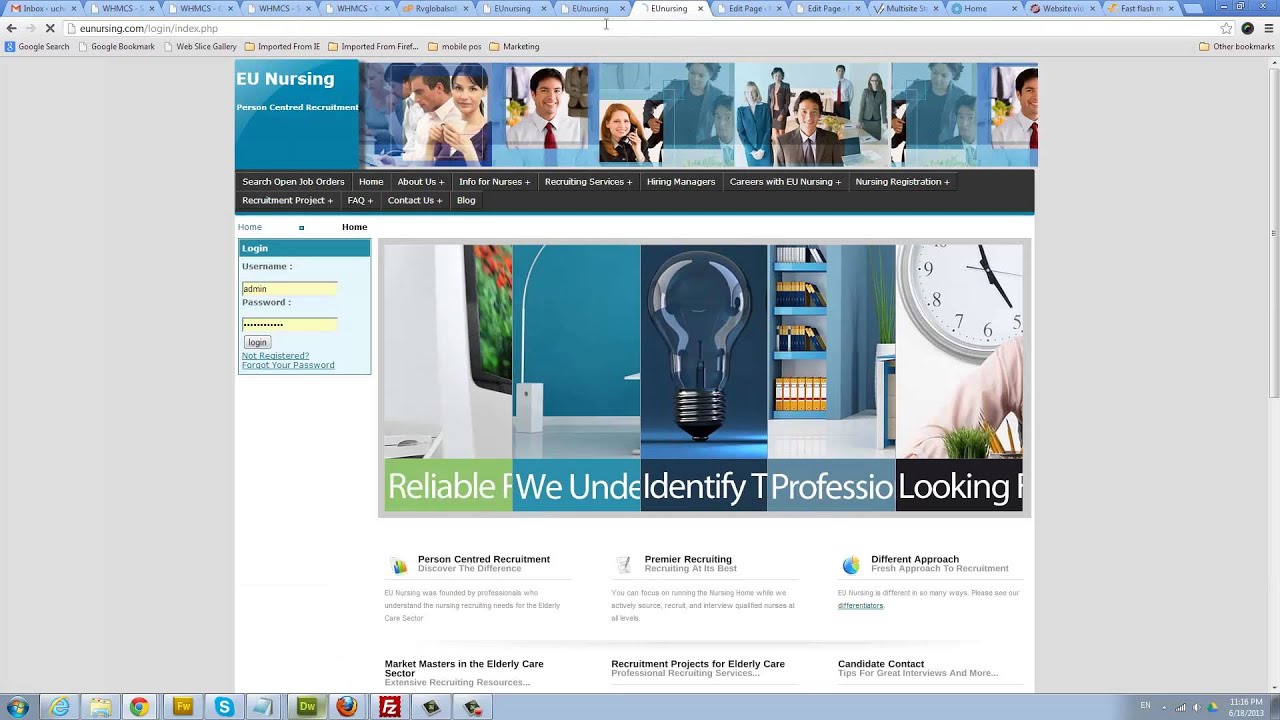 How to create a blog in sitejac