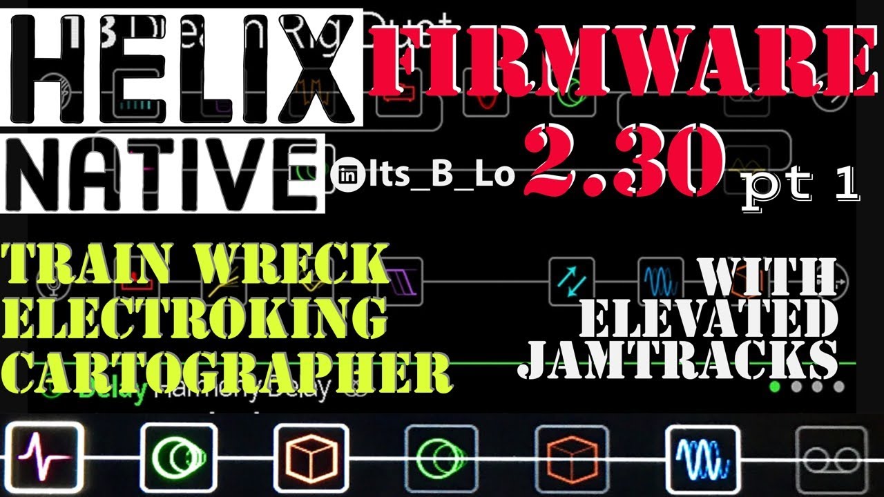 Line 6 Helix 2 30 New Firmware Update pt 1 bekijken op YouTube Line 6 Helix 2 30 New Firmware Update pt 1 bekijken op YouTube