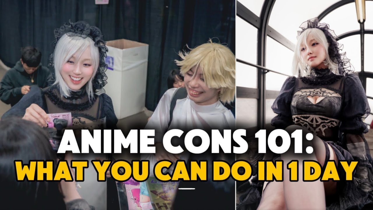 Anime Conventions 101: What you can ACTUALLY do in one day || Panels, Cosplaying, Artist Alley