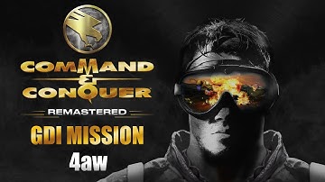 Command and Conquer Remastered GDI Mission 4aw Walkthrough - Stolen Property (Poland)