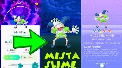 Pokemon Go Shiny 96% Mr. Mime Catch After 40 Random Encounters