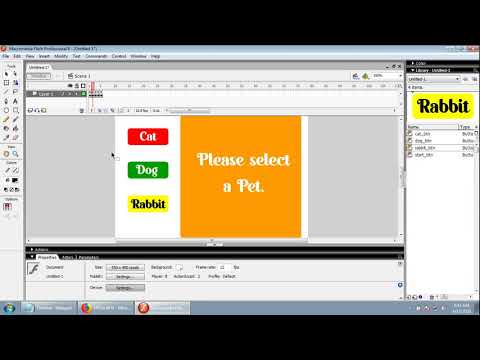How to make simple slide presentation in Flash