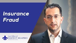 Insurance Fraud in San Diego - Criminal Lawyer David P. Shapiro