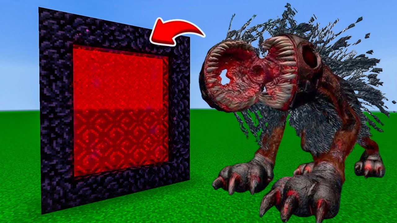 How to Make A Portal To The Cursed Yarnaby Poppy Playtime Chapter 4 Dimension in Minecraft!