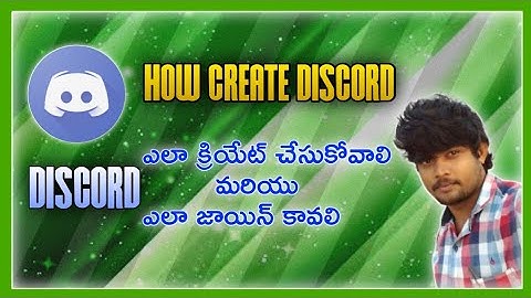 HOW TO CREATE DISCORD AND JOIN DISCORD // BY VINOD GAMES IN TELUGU // FREEFIRE
