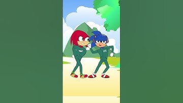 When sonic is the strongest player in squid game #sonic #aniamtion #funny #squidgame