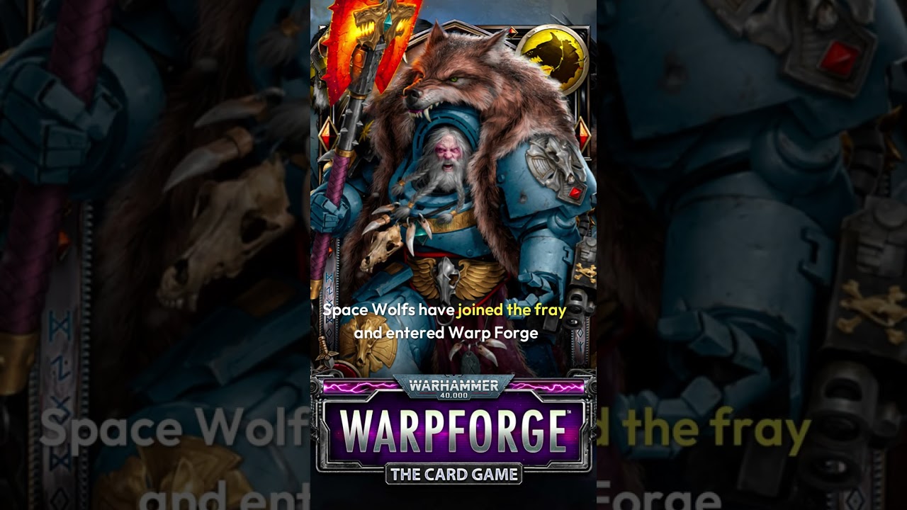 Space Wolves Are Here Warhammer 40,000 Warpforge 