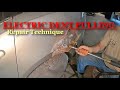 Electric Dent Pulling Repair Technique